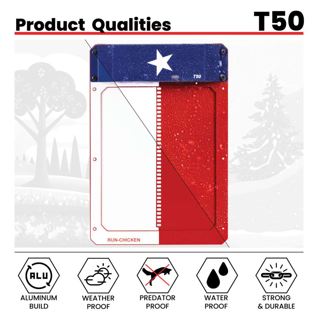 T50 Door Texas Specs and Features